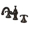 Kingston Brass KC7165TX 8" Widespread Bathroom Faucet, Oil Rubbed Bronze KC7165TX - alternate 1